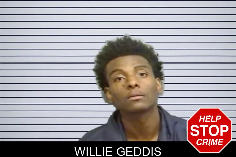 Willie Geddis mugshot