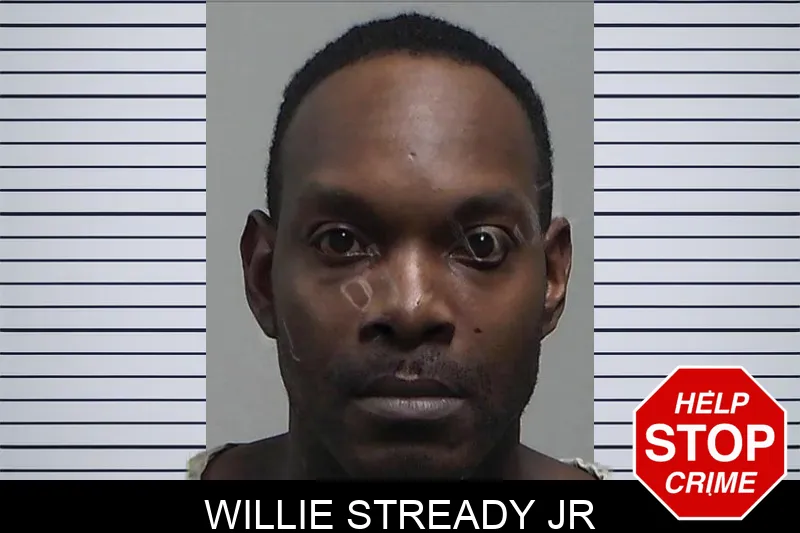 Willie Stready Jr mugshot