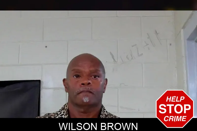 Wilson Brown mugshot