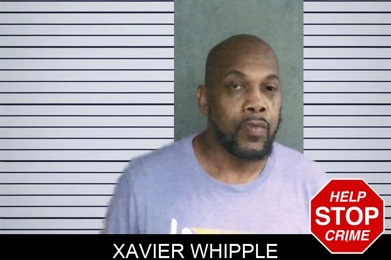 Xavier Whipple mugshot