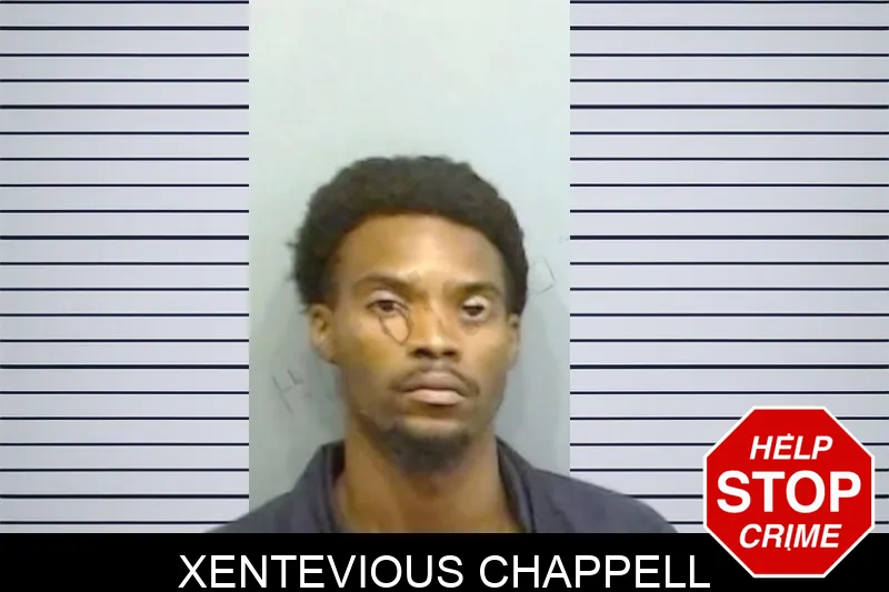 Xentevious Chappell mugshot