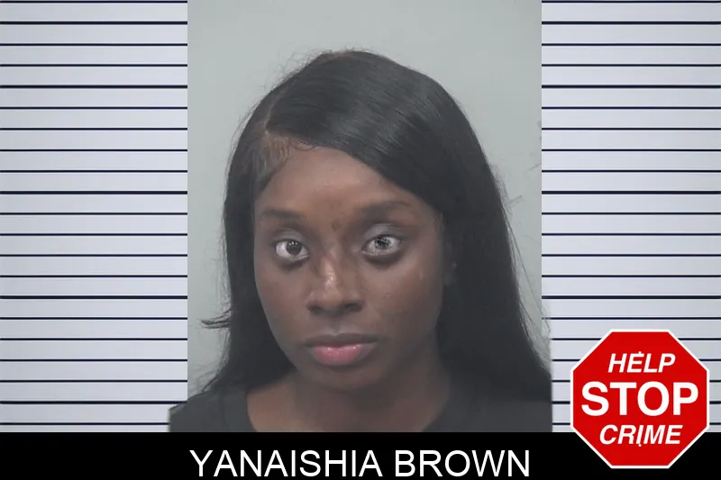 Yanaishia Brown mugshot