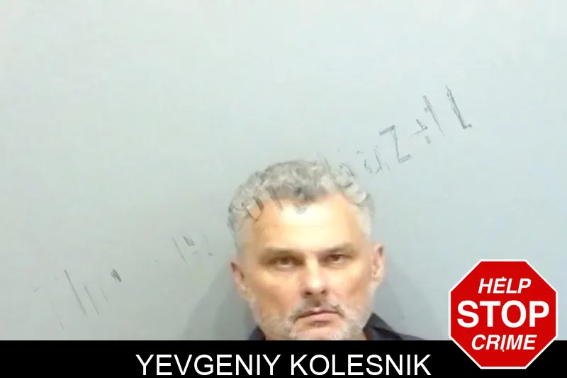 Yevgeniy Kolesnik mugshot – Fulton County , Georgia Yevgeniy Kolesnik mugshot