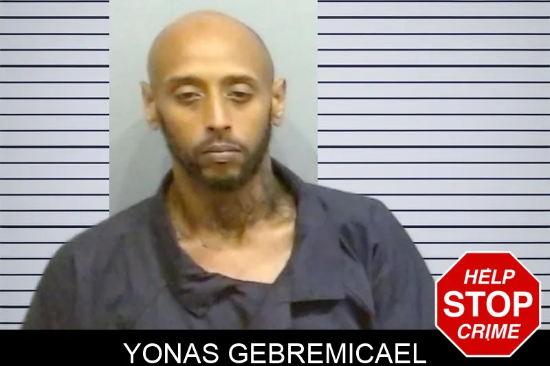 Yonas Gebremicael mugshot