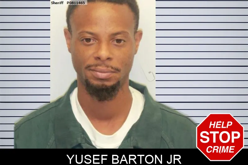 Yusef Barton Jr mugshot