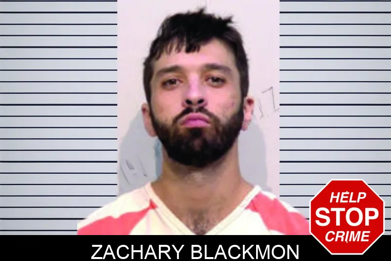 Zachary Blackmon mugshot