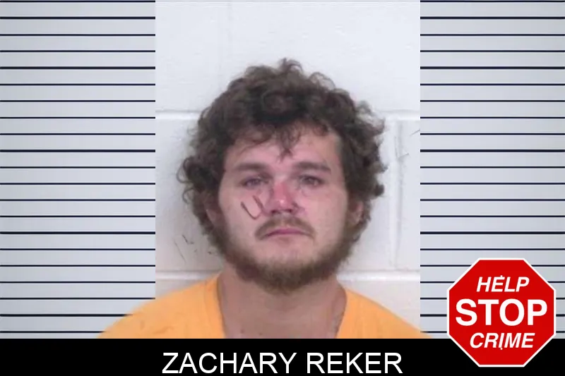 Zachary Reker mugshot
