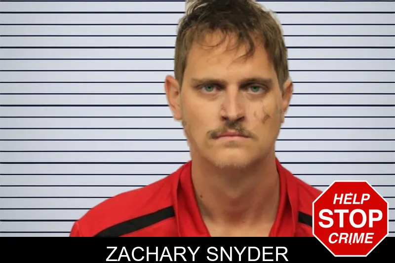 Zachary Snyder mugshot
