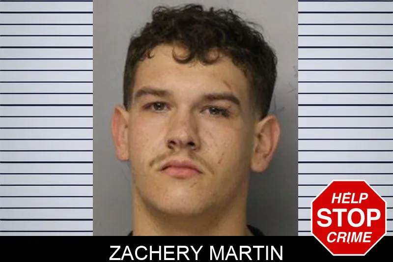 Zachery Martin mugshot