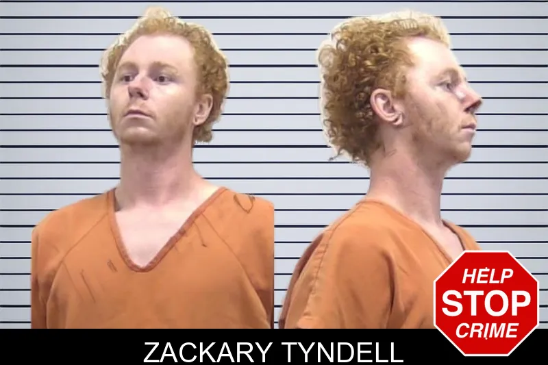 Zackary Tyndell mugshot