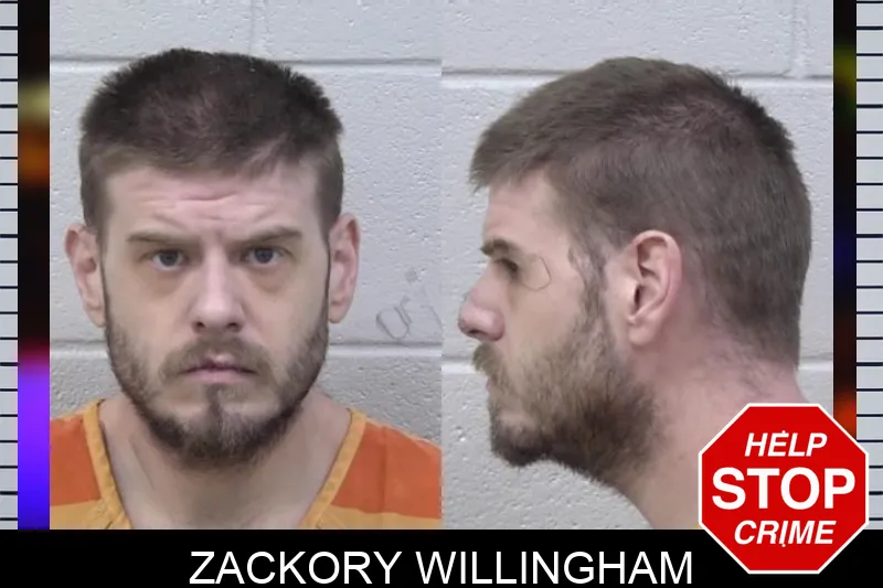 Zackory Willingham mugshot