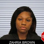 Zahria Brown mugshot – Carroll County , Georgia Zahria Brown mugshot