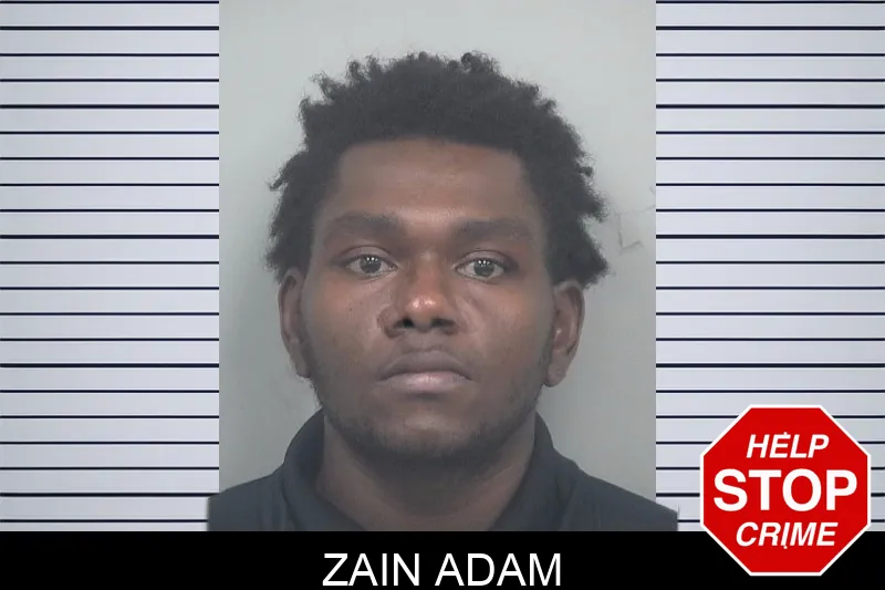Zain Adam mugshot
