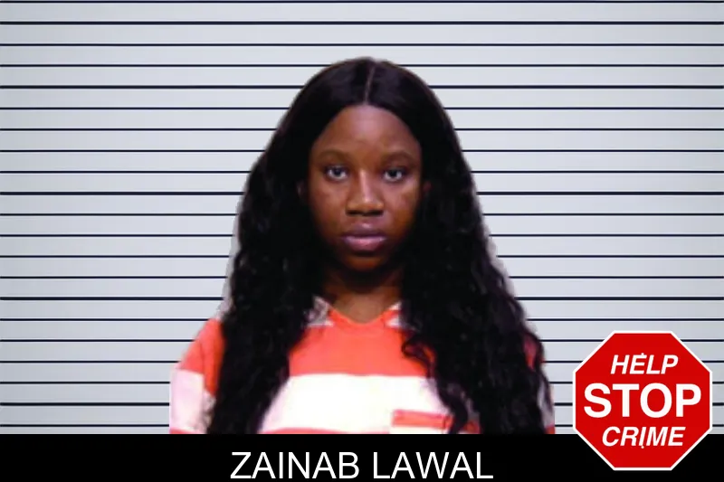 Zainab Lawal mugshot – Bartow County , Georgia Zainab Lawal mugshot
