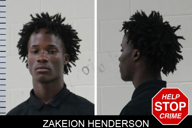 Zakeion Henderson mugshot