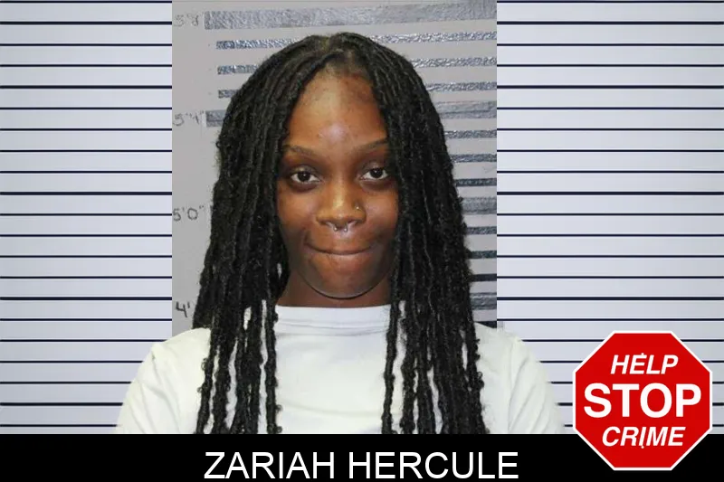 Zariah Hercule mugshot – Thomas County , Georgia Zariah Hercule mugshot