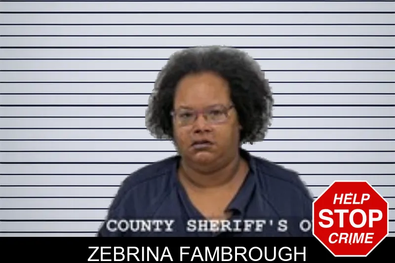 Zebrina Fambrough mugshot – Walton County , Georgia Zebrina Fambrough mugshot
