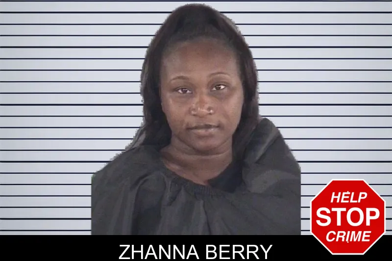 Zhanna Berry mugshot