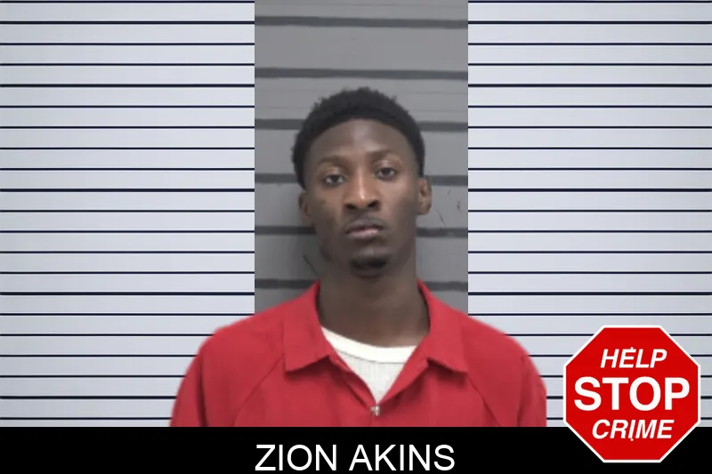 Zion Akins mugshot