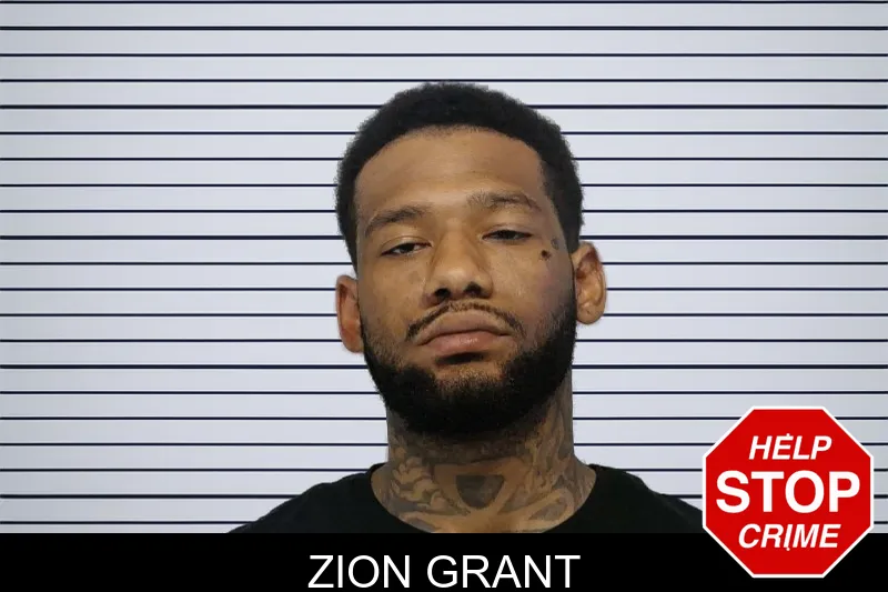 Zion Grant mugshot – Bibb County , Georgia Zion Grant mugshot