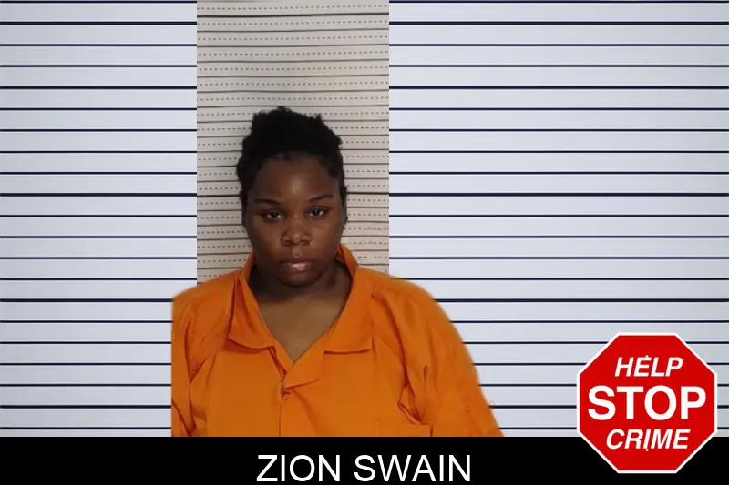 Zion Swain mugshot