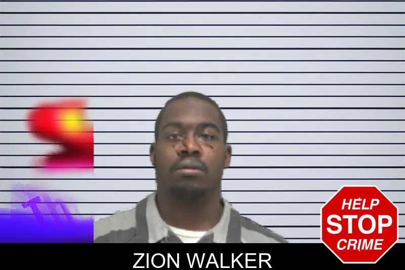 Zion Walker mugshot