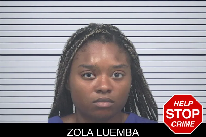 Zola Luemba mugshot