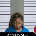 Zy’Keria Webb mugshot