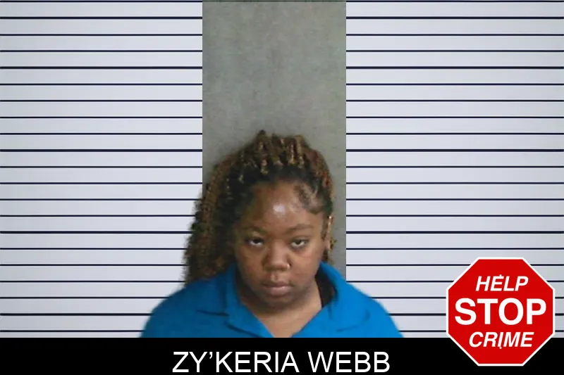 Zy’Keria Webb mugshot
