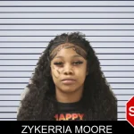 Zykerria Moore mugshot