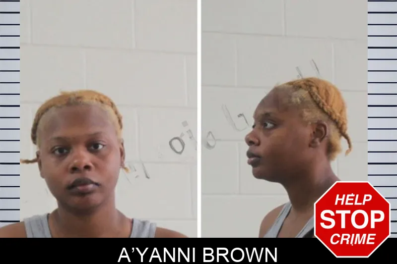 A’Yanni Brown mugshot – Houston County , Georgia A’Yanni Brown mugshot