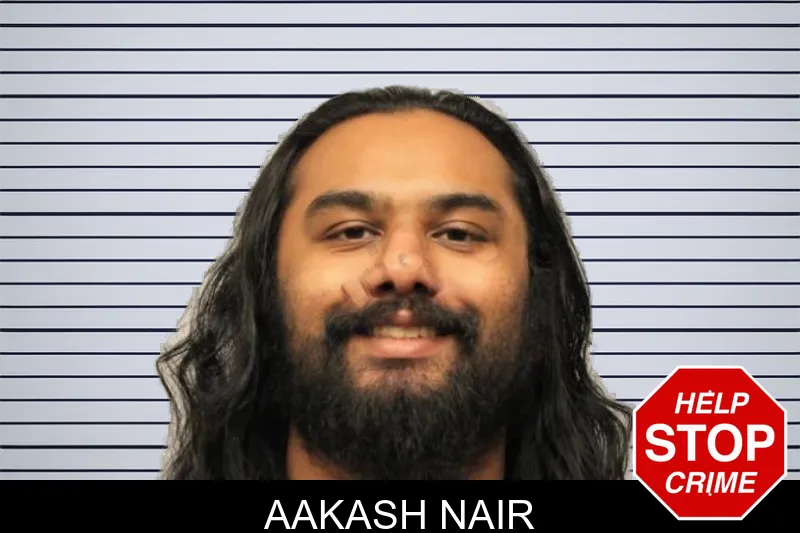 Aakash Nair mugshot