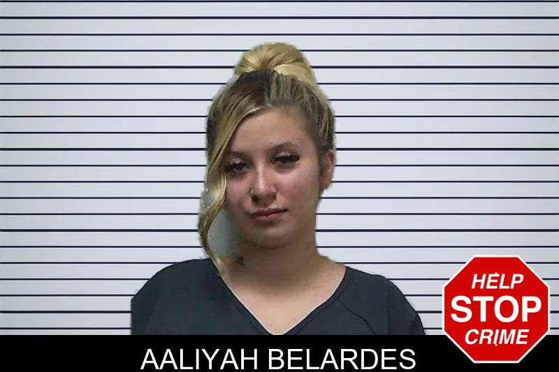 Aaliyah Belardes mugshot