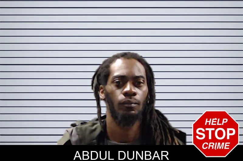 Abdul Dunbar mugshot
