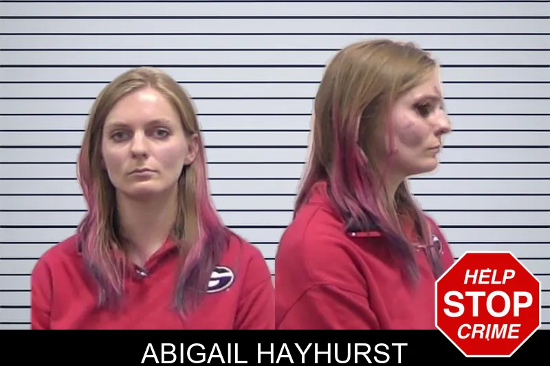 Abigail Hayhurst mugshot