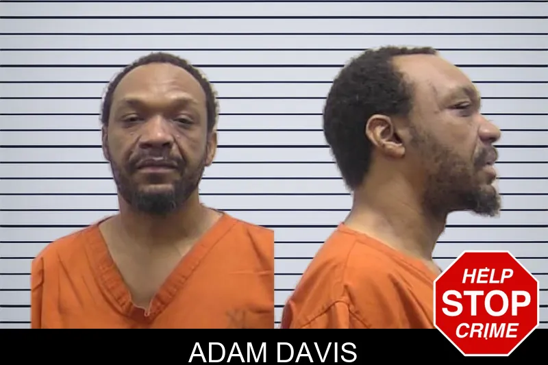 Adam Davis mugshot