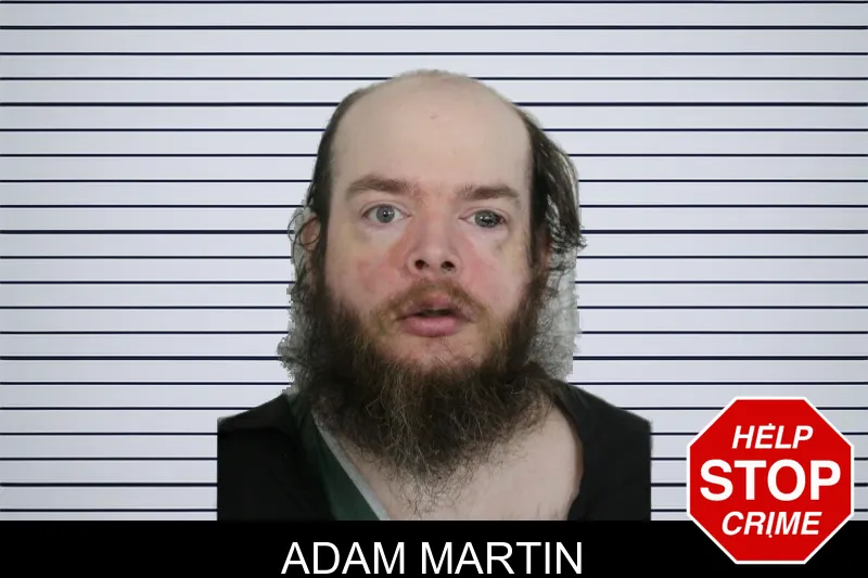 Adam Martin mugshot