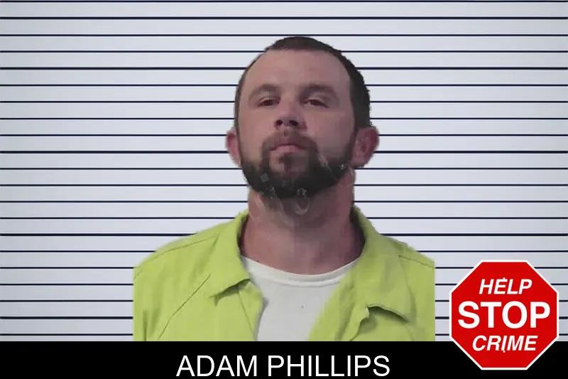 Adam Phillips mugshot