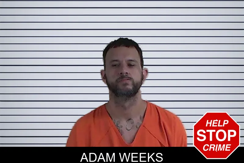 Adam Weeks mugshot