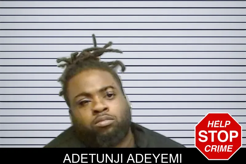 Adetunji Adeyemi mugshot