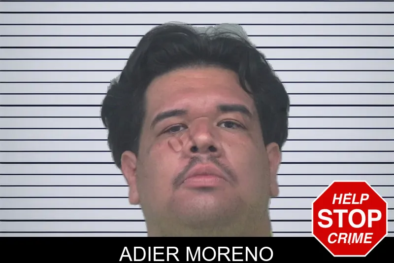 Adier Moreno mugshot