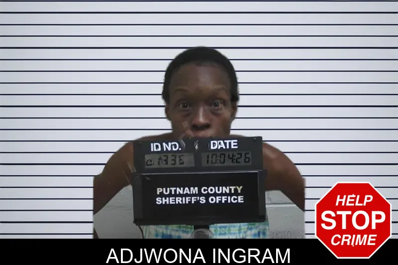 Adjwona Ingram mugshot – Putnam County , Georgia Adjwona Ingram mugshot