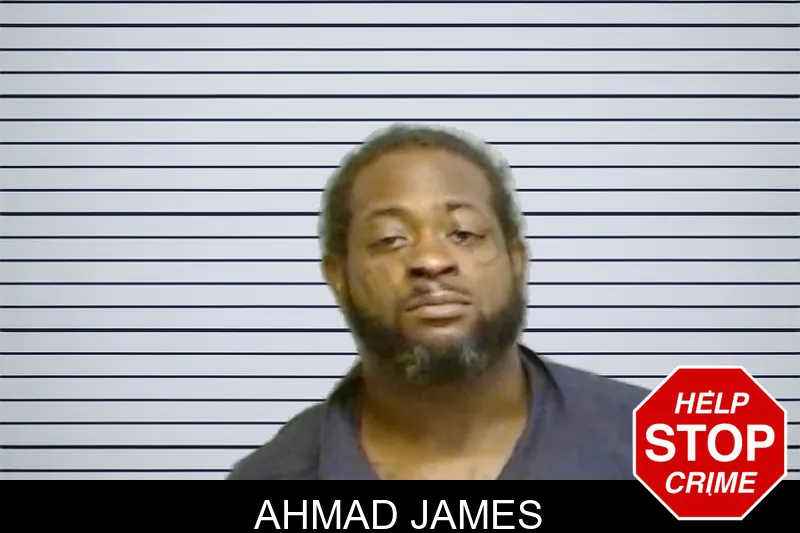 Ahmad James mugshot