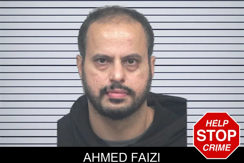 Ahmed Faizi mugshot