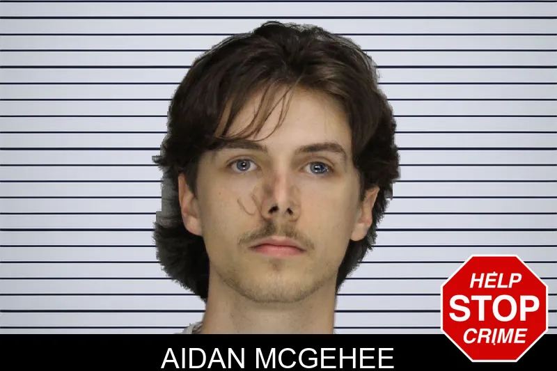 Aidan McGehee mugshot