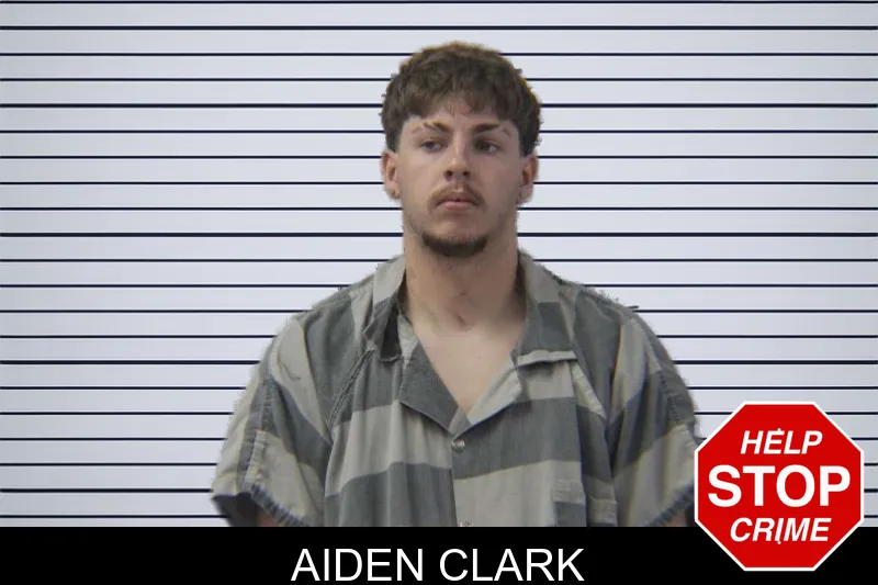 Aiden Clark mugshot