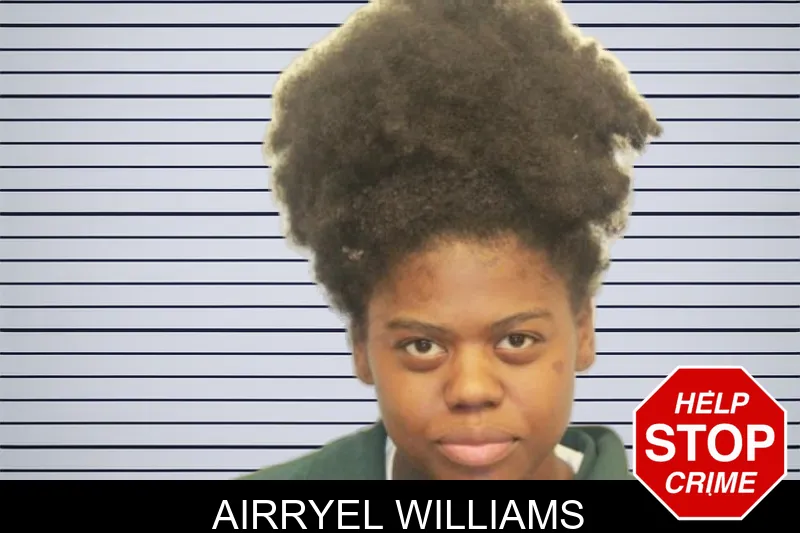 Airryel Williams mugshot