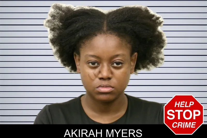 Akirah Myers mugshot