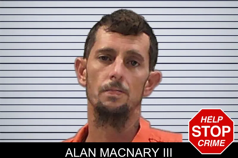 Alan Macnary III mugshot – Baldwin County , Georgia Alan Macnary III mugshot