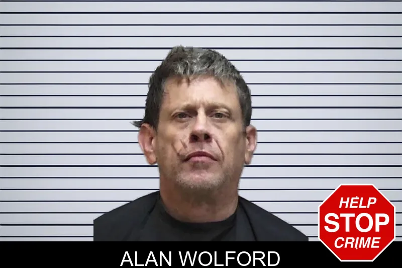 Alan Wolford mugshot